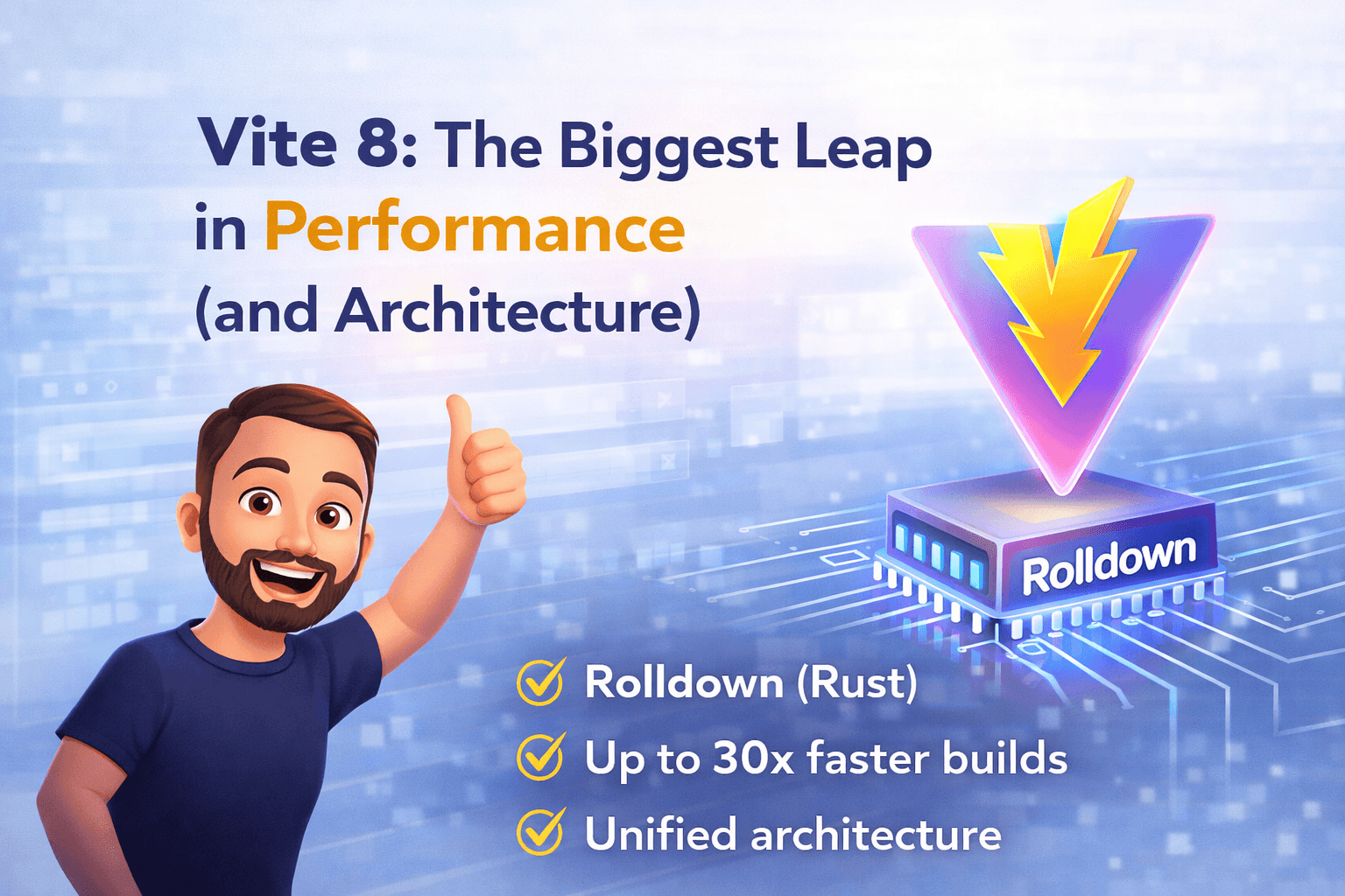 Vite 8: the biggest leap in Vite performance (and architecture) so far